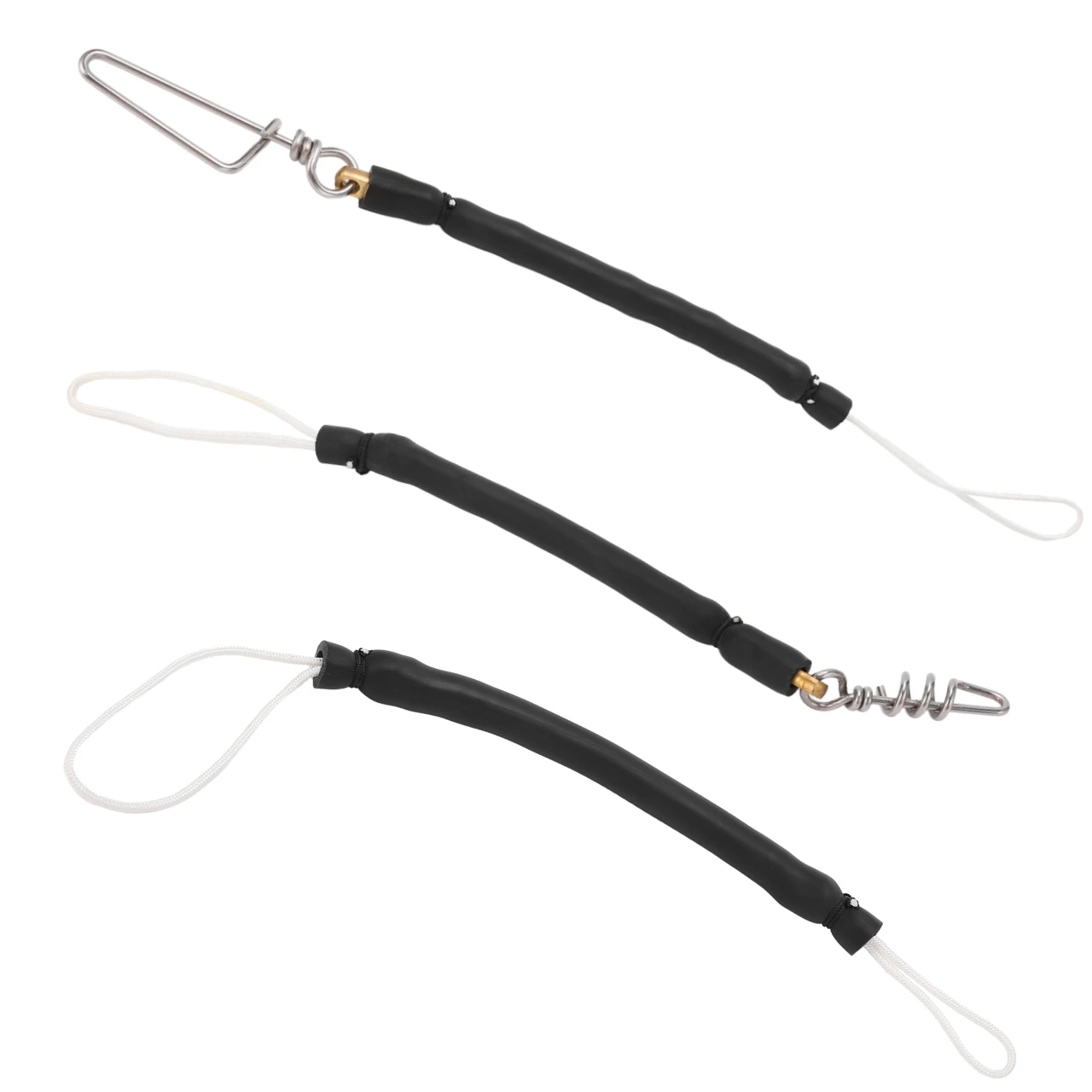 Spearfishing Shock Cord Spearguns Bungee Shockcord with Snap for Speargun Shooting Line Spearfishing Accessories
