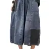 Max LuLu Design Summer Patchwork Denim Pants Women 2024 Vintage Casual Loose Jeans Ladies Korean Classic Harajuku Harem Trousers