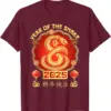 Year Of The Snake Mens T Shirt Fashion Trend Short Sleeve Chinese Snakes 3D Printed T-shirt Loose Cool Hip Hop Streetwear Tees