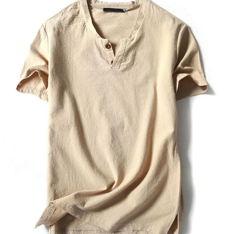 Plus size Summer men shirt 5XL 6XL 7XL 8XL 9XL 10XL linen short sleeve large size shirt men 5 color