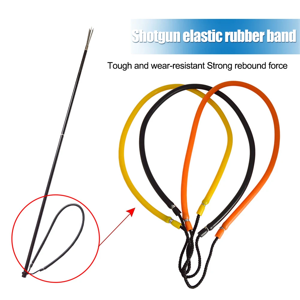 Speargun Pole Speargun Rubber Bands Rubber Fishing Hand Speargun Pole Spear Sling for Harpoon Spearfishing Diving