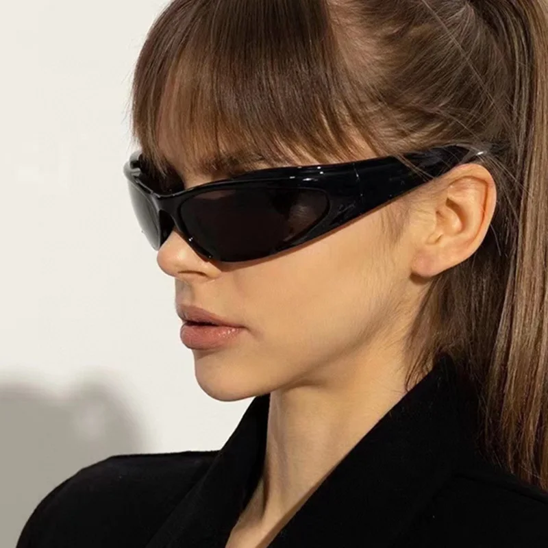 Kenbo Y2k New Punk Sports Sunglasses For Men Women Luxury Designer Sun Glasses Men's Fashion Vintage Shades UV400 Goggle Eyewear