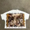 American gothic religion graphic t shirts y2k tops oversized t shirt streetwear couples pro choice harajuku vintage men clothing