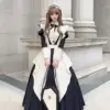 Gothic Lolita Maid Dress Victorian Style Long Sleeve Cosplay Outfit Classic Lace Apron Costume for Women Elegant Party Wear 2025