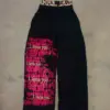 Retro double waist design casual street men pants hip-hop gothic harajuku loose pants Y2K letter pattern sports pants