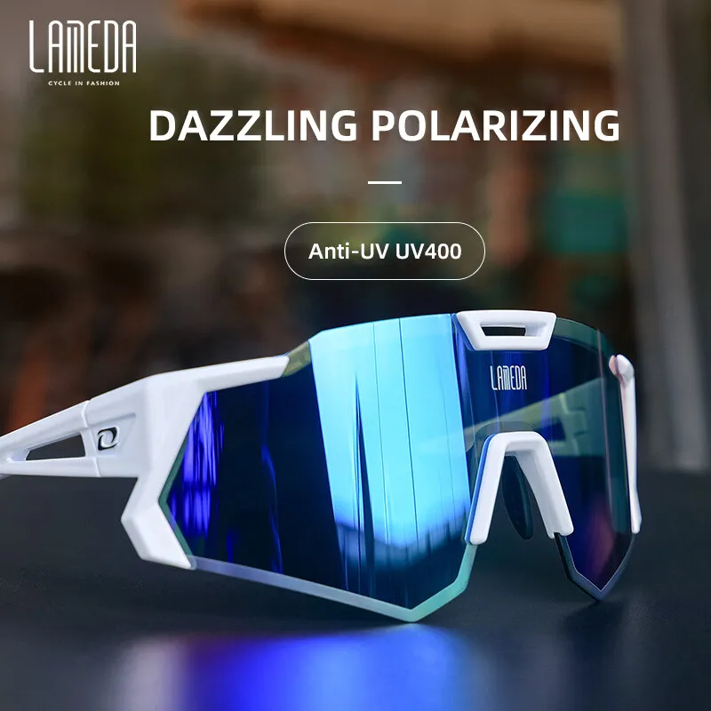 LAMEDA Polarizied Glasses Professional Cycling Sungalsses Men Women Bicycle Windproof Goggles Sports MTB Road Bike Accessories