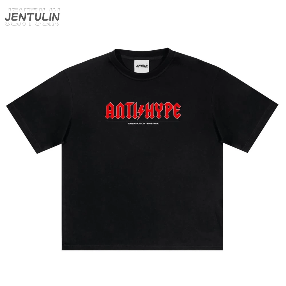 Men's Tshirt Oversized Cotton Y2k Streetwear Hip Hop Korean Harajuku Vintage Letter Graphic Short Sleeve Tops Aesthetic Clothing