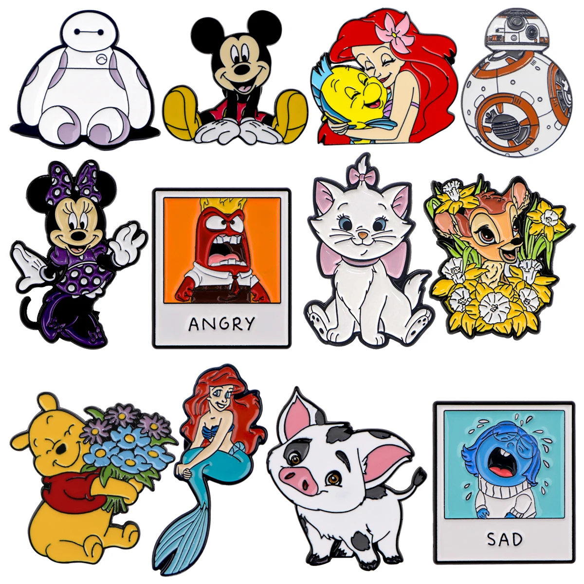 Cute Amimals Enamel Pin Brooches For Women Lapel Pins Badge on Backpack Costume Accessories Fashion Jewelry Gifts for Friends