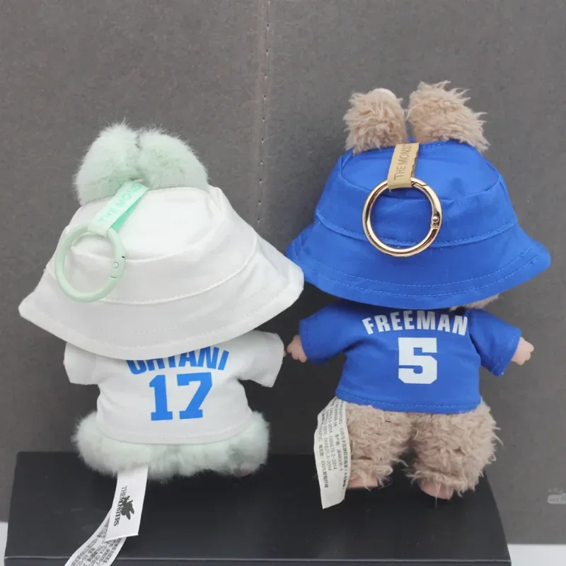 Labubu Doll Clothes 15/17cm Labubu Clothes Sitting Party Number 17 Baseball Clothes Children'S Diy Doll Accessories Gift - Image 3