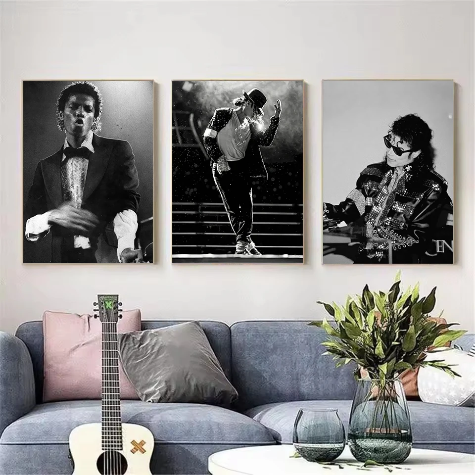 Michael 2026 Movie Biopic Michael-Jackson Style Dance Photography Poster Canvas Painting Wall Art Pictures Home Decor Gift - Image 2