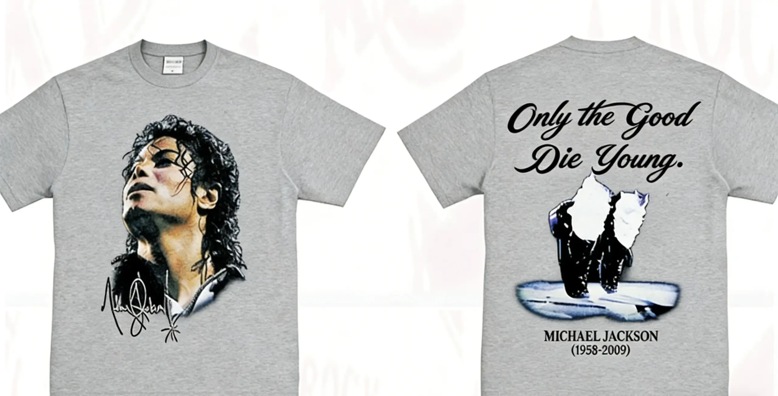 Michael Jackson MJ the King of Rock Retro Short Sleeve Men Women Summer Tshirt Kid Adults Children Parent Child Cotton T Shirt - Image 5