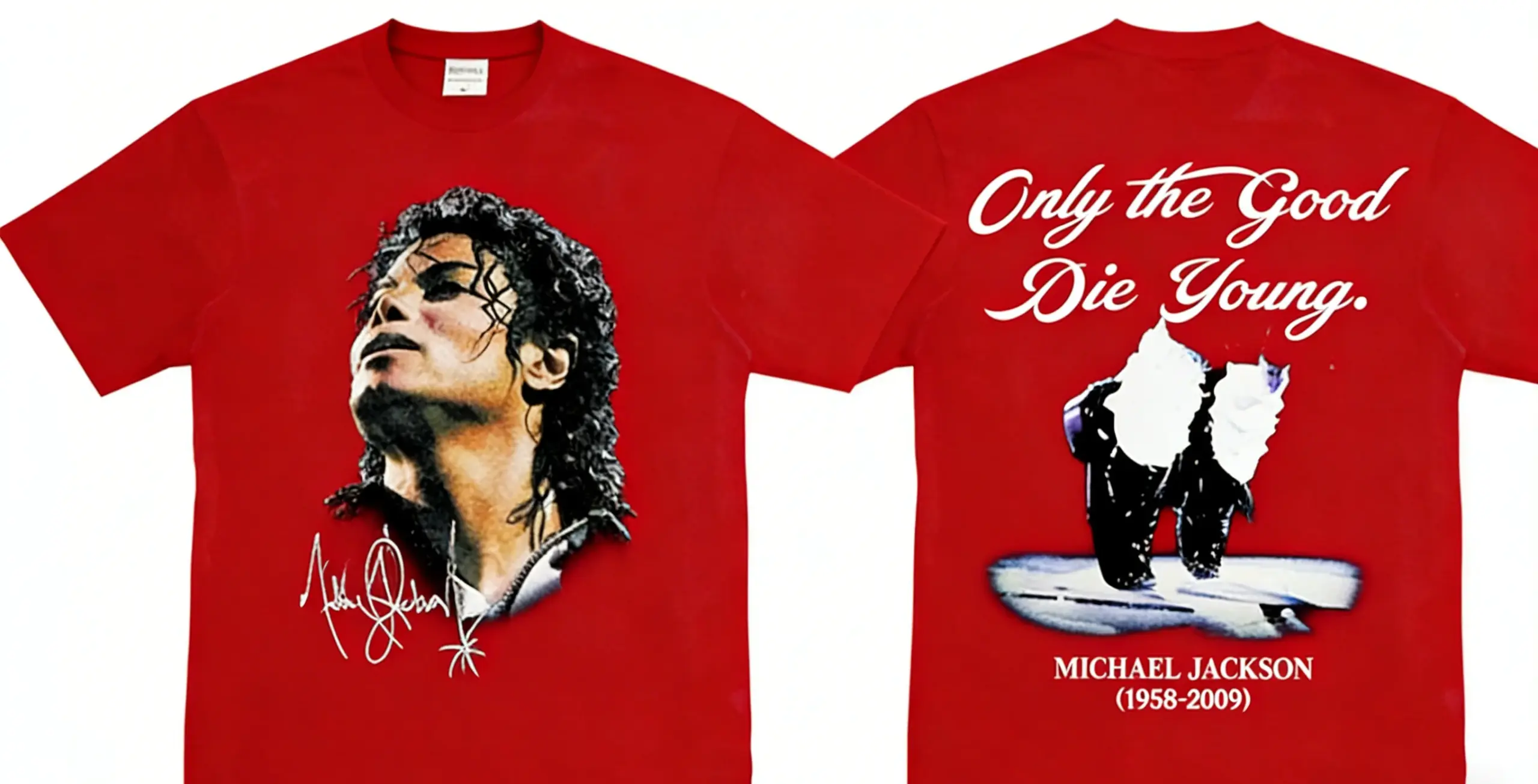 Michael Jackson MJ the King of Rock Retro Short Sleeve Men Women Summer Tshirt Kid Adults Children Parent Child Cotton T Shirt - Image 4