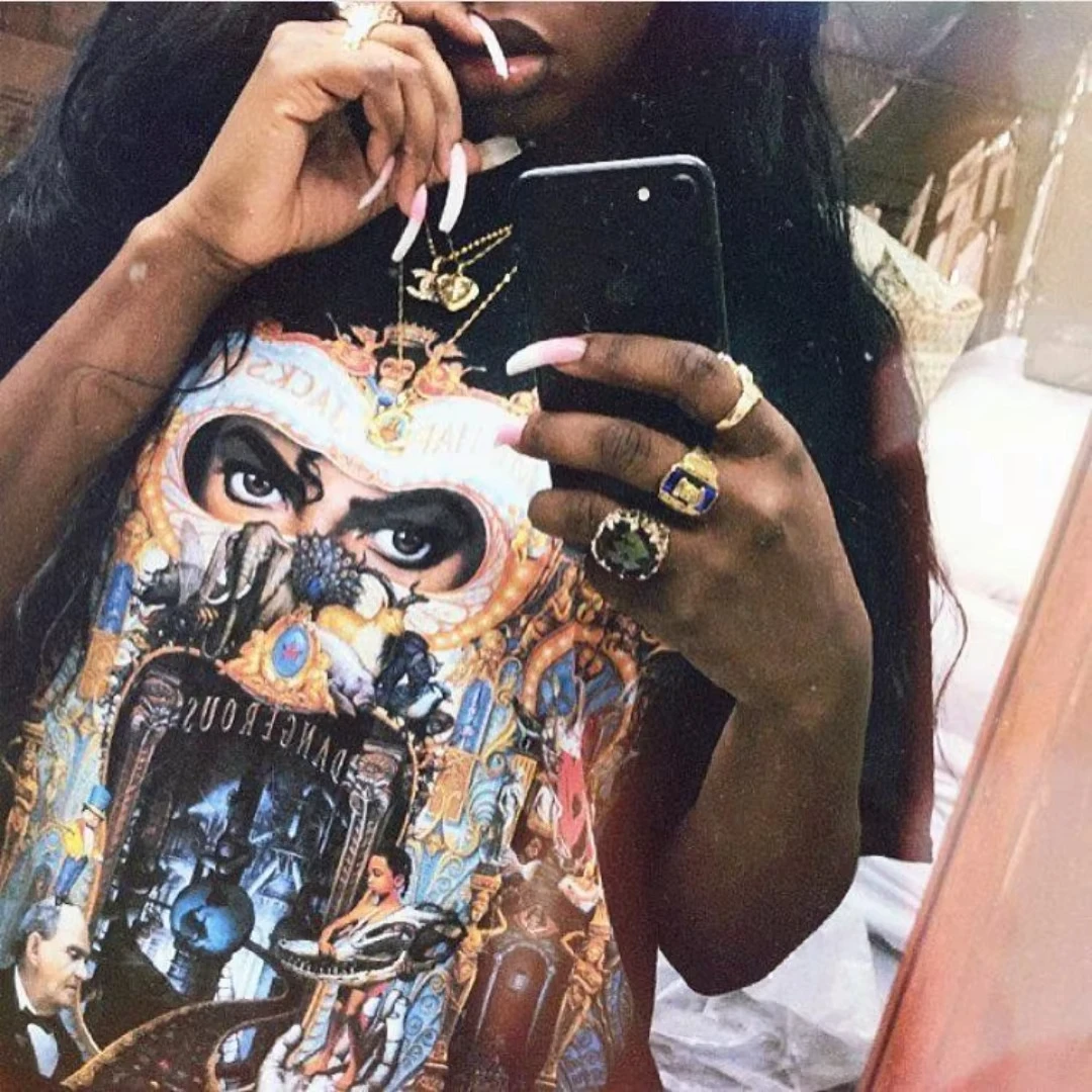 Michael Jackson Dangerous TShirt Vintage MJ King of Pop Men Women Tee Cotton Tops Cotton TShirt