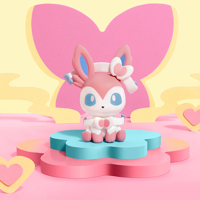 Pokemon Anime Popular Poke Ball Action Figures Eevee Sylveon Umbreon Mini Dolls FUNISM Original Genuine Model Ornament Toys Gift - Image 4