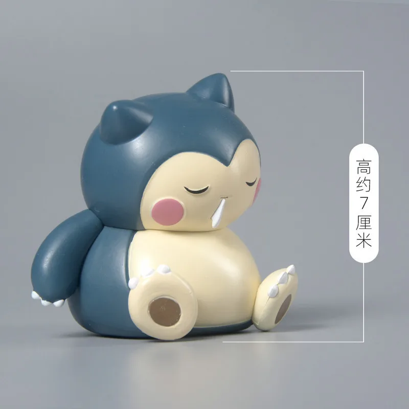 Pokemon Cute Psyduck Snorlax Gonbe Sleeping Ver. Cute Action Figure Toys 6-7cm - Image 4