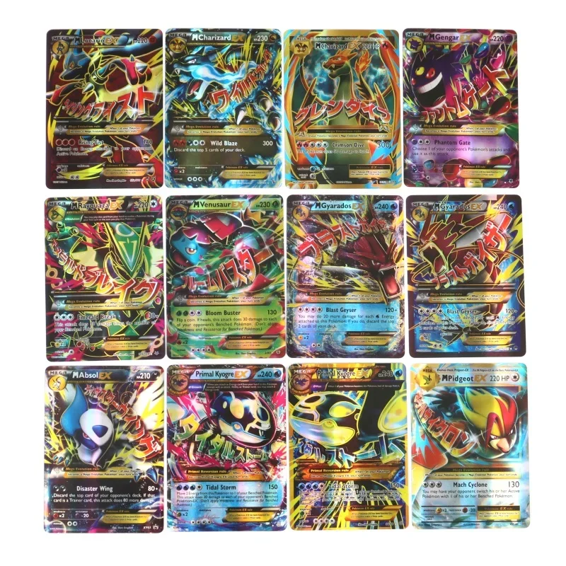 60/100Pcs English Pokemon Cards Shining MEGA GX Vmax TAG EX Vstar V Collection Cards Toys Children Gift - Image 5