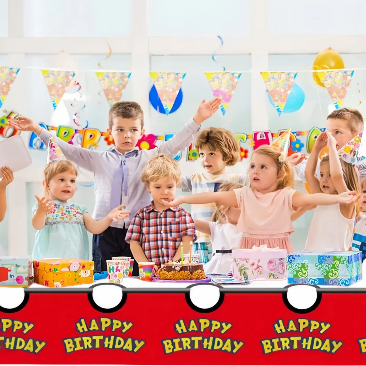 Pokemon Tablecloth Birthday Party Decoration Pikachu Disposable Table Cloth Table Cover Baby Shower Kids Toy Gift Party Supplies - Image 6