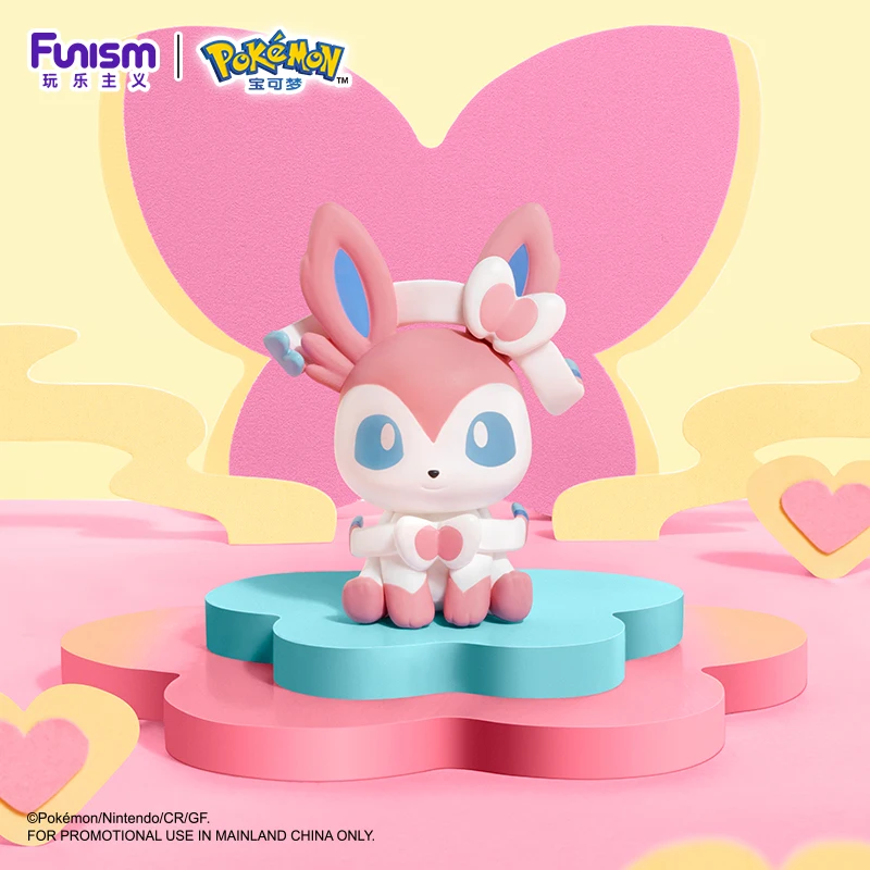 Pokemon Anime Poke Ball Action Figures Sylveston Umbreon Gengar Mini Dolls FUNISM Original Genuine Model Car Ornament Toys Gift - Image 4