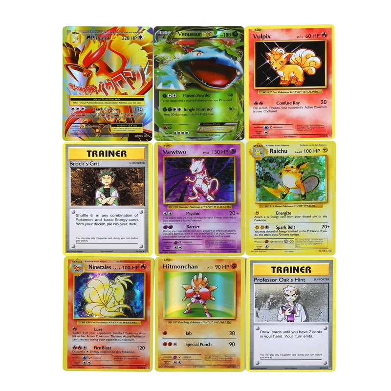 Pokémon Cards Whole Set Foil 36 Packs1ST Edition PTCG 30th Anniversary Card Toys Gifts Card Classic Base Booster Card Venusaur - Image 2