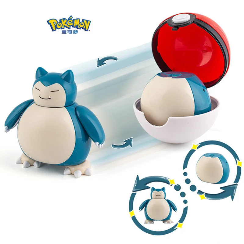 Pokemon Figures Toys Pocket Monsters Ball Model Pikachu Gengar Pokeball Dragonite Snorlax Pokeball Action Figures Toy - Image 5