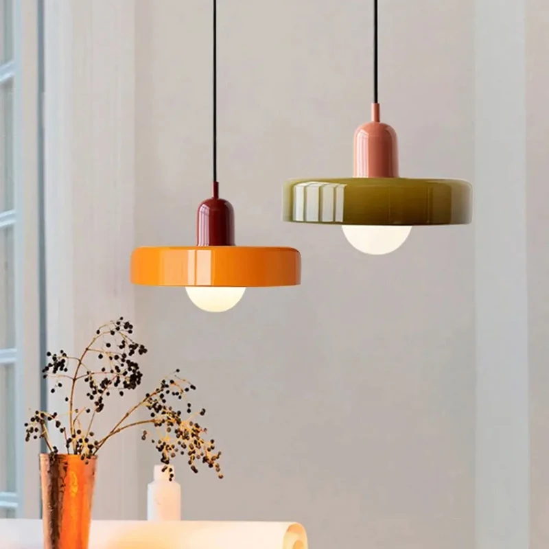Modern Glass Pendant Light Home Decorative Ceiling Hanging Lamp Living Room Dining Kitchen Island Lighting Chandelier Bedroom
