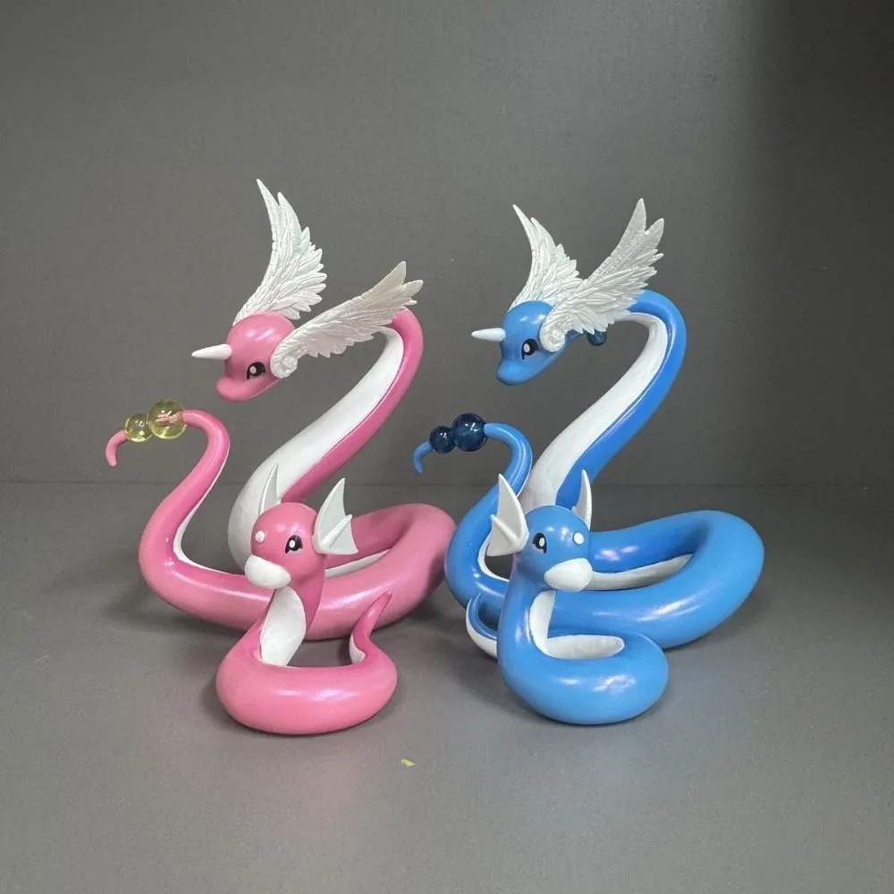 Anime Pokemon Figure Dragonair And Dratini Action Figures 12cm Pvc Collection Model Toys Gifts - Image 3
