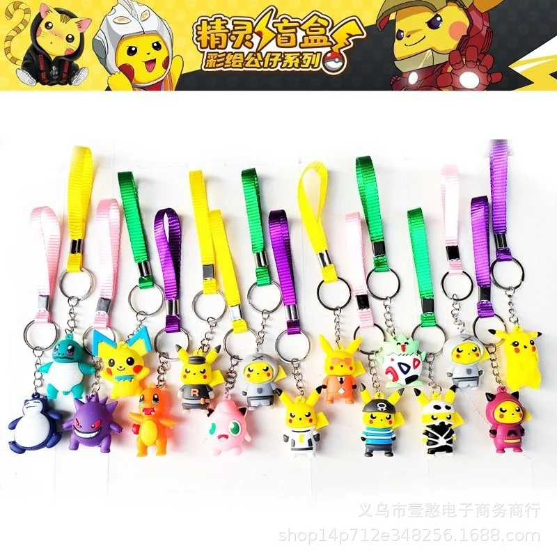 24pcs Pokemon Pikachu Figure Mystery Blind Box Legend Arceus Permanent Manual Decoration Primary Peripheral Toy Pendant Gift - Image 3