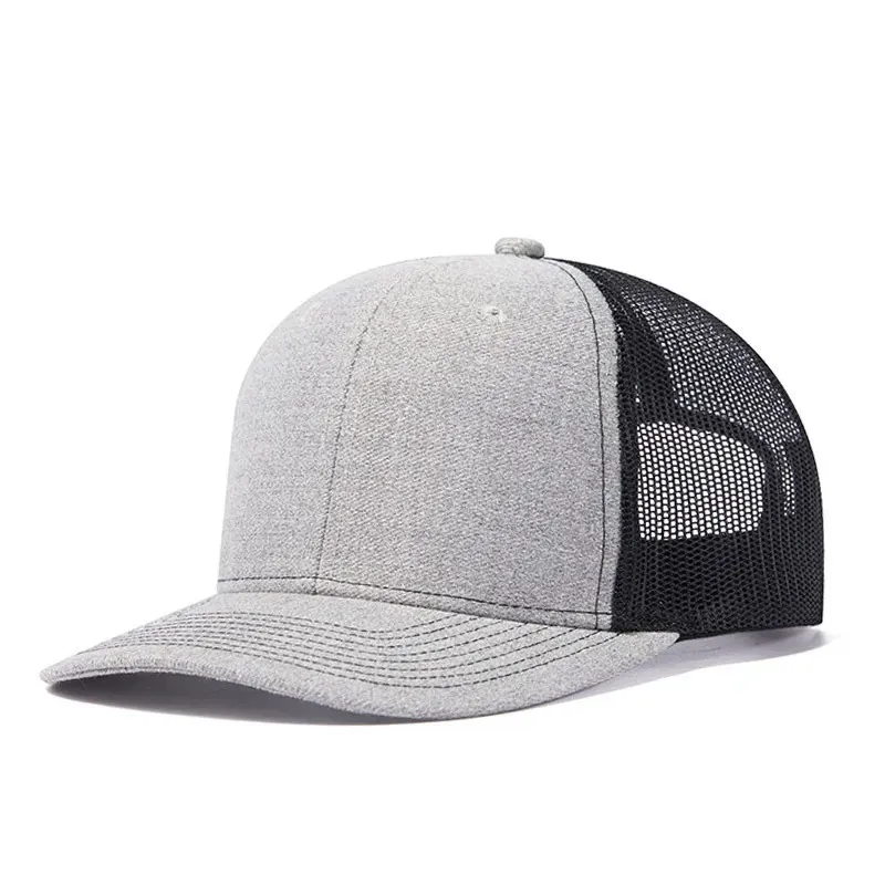 Richardson 112 Unisex Mesh Trucker Cap Breathable Sun Hat with Slightly Curved Brim Baseball Cap for All - Image 2