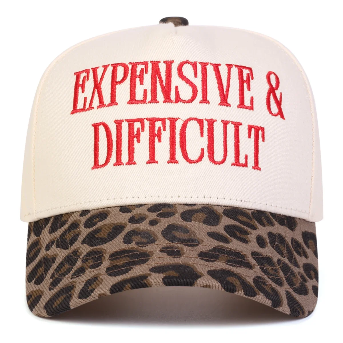 Unisex EXPENSIVE DIFFICULT Letter Embroidery Baseball Caps Spring Autumn Outdoor Adjustable Casual Hats Sunscreen Hat Sports Cap - Image 3