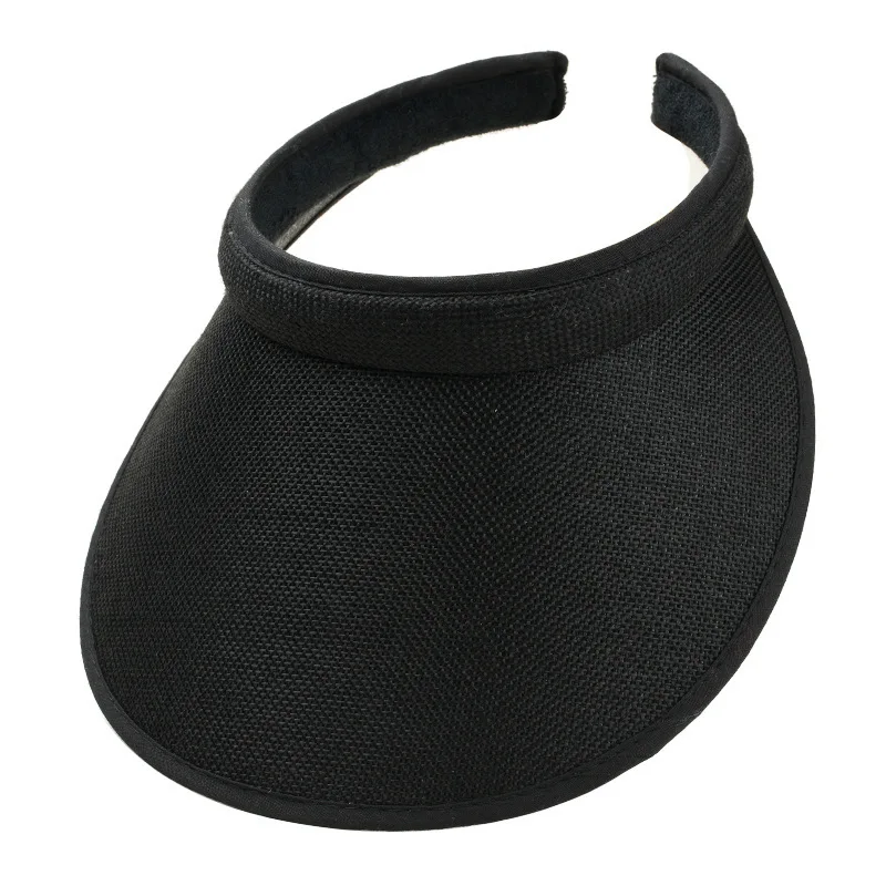 Women's Summer Sun Hat Wide Brim Beach Outdoor Travel Foldable Multi-function Straw Cap Visor Suncap Portable - Image 3