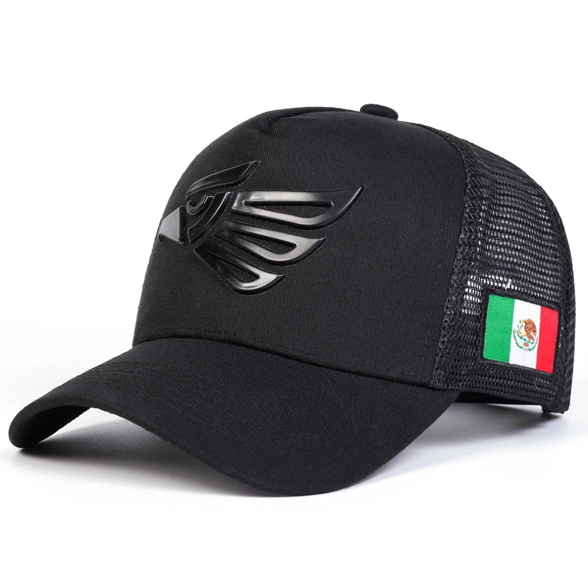 Unisex Mexican Eagle Label Baseball Net Caps Adjustable Casual Hats Spring and Summer Outdoor Sunscreen Hat - Image 2