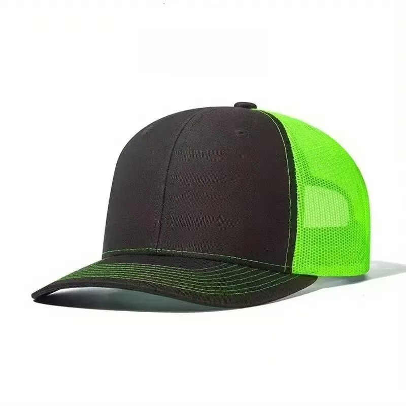 Richardson 112 Unisex Mesh Trucker Cap Breathable Sun Hat with Slightly Curved Brim Baseball Cap for All - Image 6