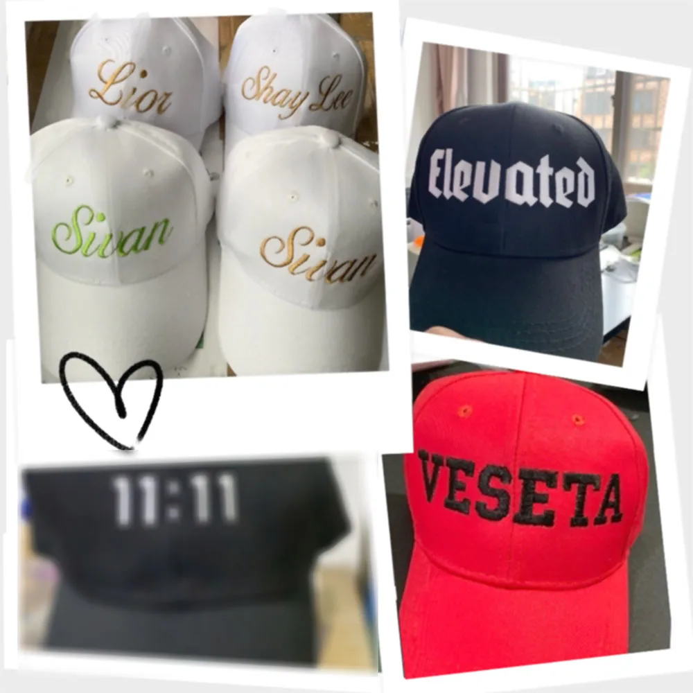 Custom Text Logo Embroidery Vintage Washed Cotton Baseball Cap Fashion Women Men Hat Sport Visors Snapback Cap Sun Hat - Image 2