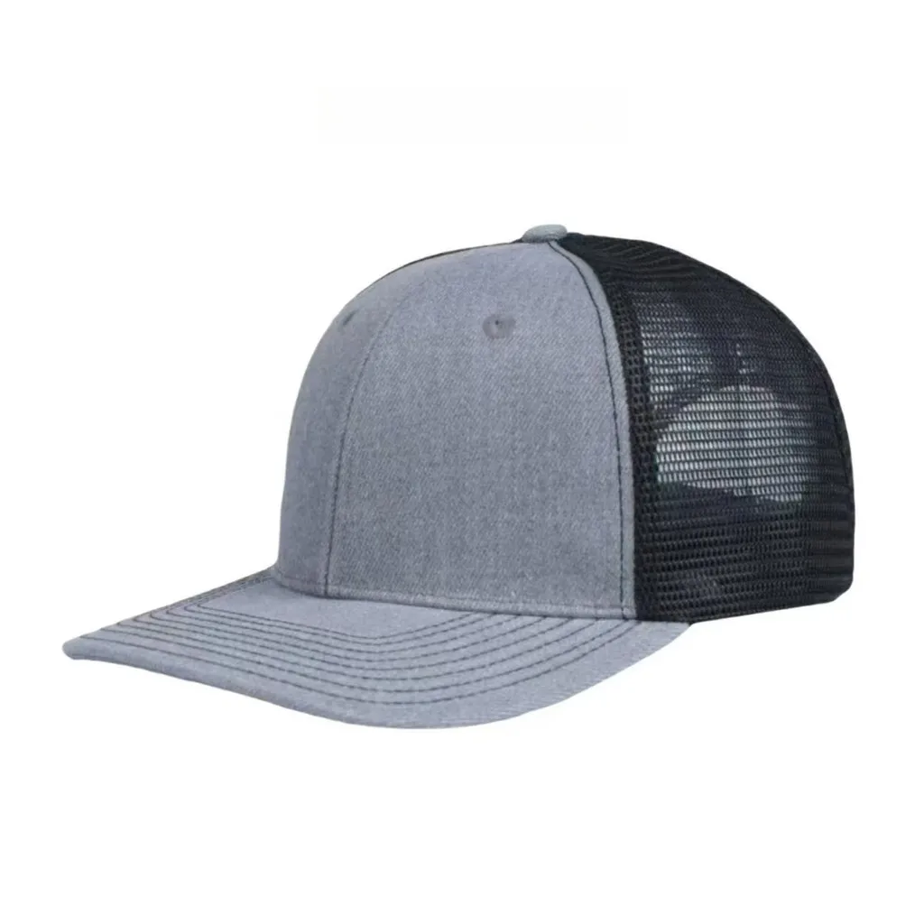 Richardson 112 Unisex Mesh Trucker Cap Breathable Sun Hat with Slightly Curved Brim Baseball Cap for All - Image 4
