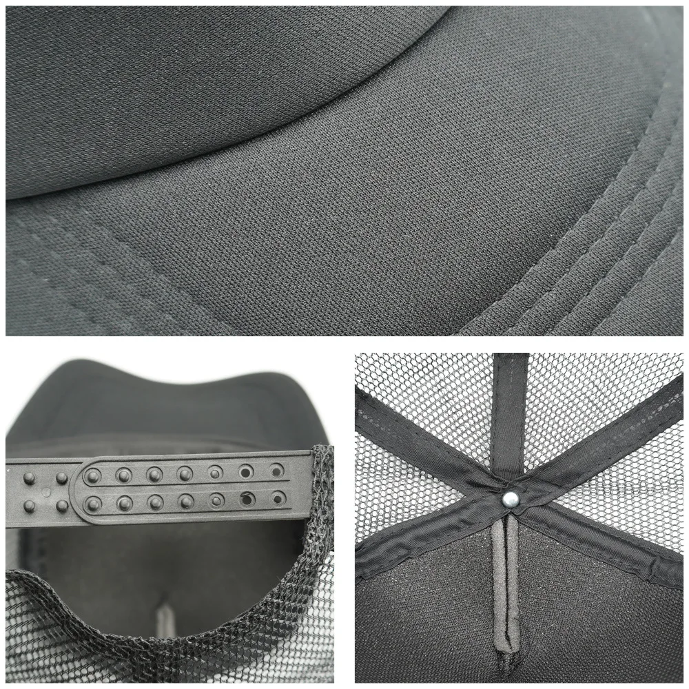 Customized Printed Logo Unisex Cap Casual Plain Baseball Cap Adjustable Snapback Hats Hip Hop Trucker Cap - Image 6
