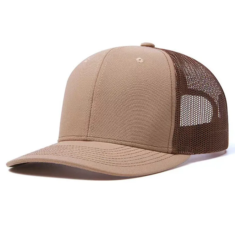Richardson 112 Unisex Mesh Trucker Cap Breathable Sun Hat with Slightly Curved Brim Baseball Cap for All - Image 3