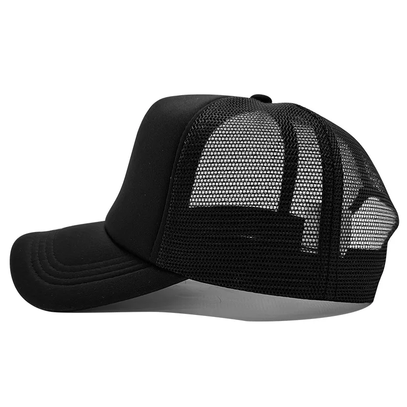 Customized Printed Logo Unisex Cap Casual Plain Baseball Cap Adjustable Snapback Hats Hip Hop Trucker Cap - Image 4
