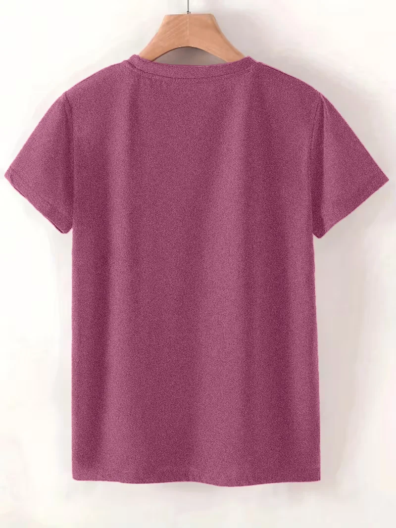 Plus size women's short sleeve T-shirt It's Okay If You Disagree With Me I Can't Force You To Be Right soft and comfortable - Image 2