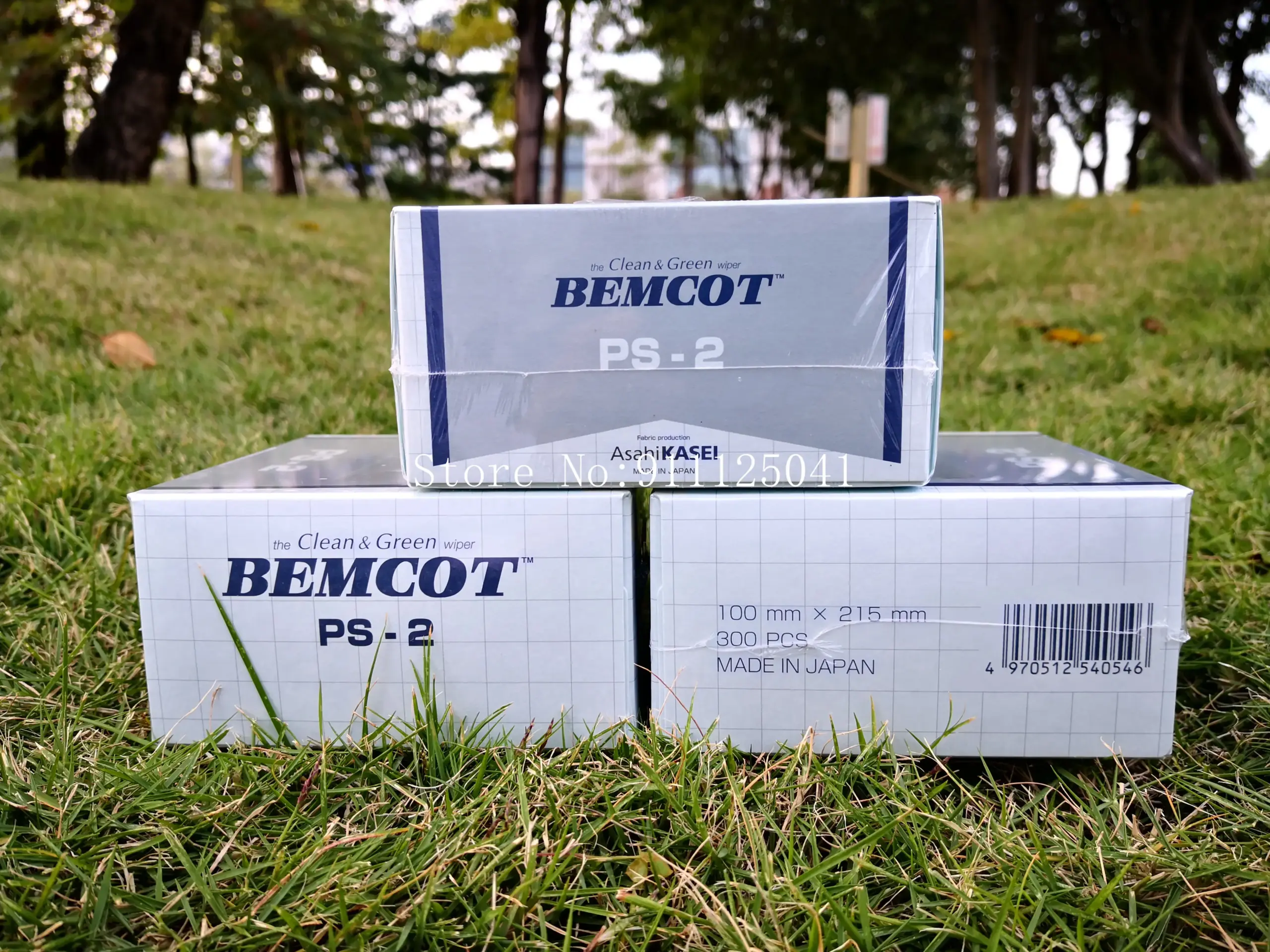 Japan clean wiper bemcot ps-2 10cmX215mm for industrial use Low impurities content Ecoefficiency and biodegradability 300pcs/box