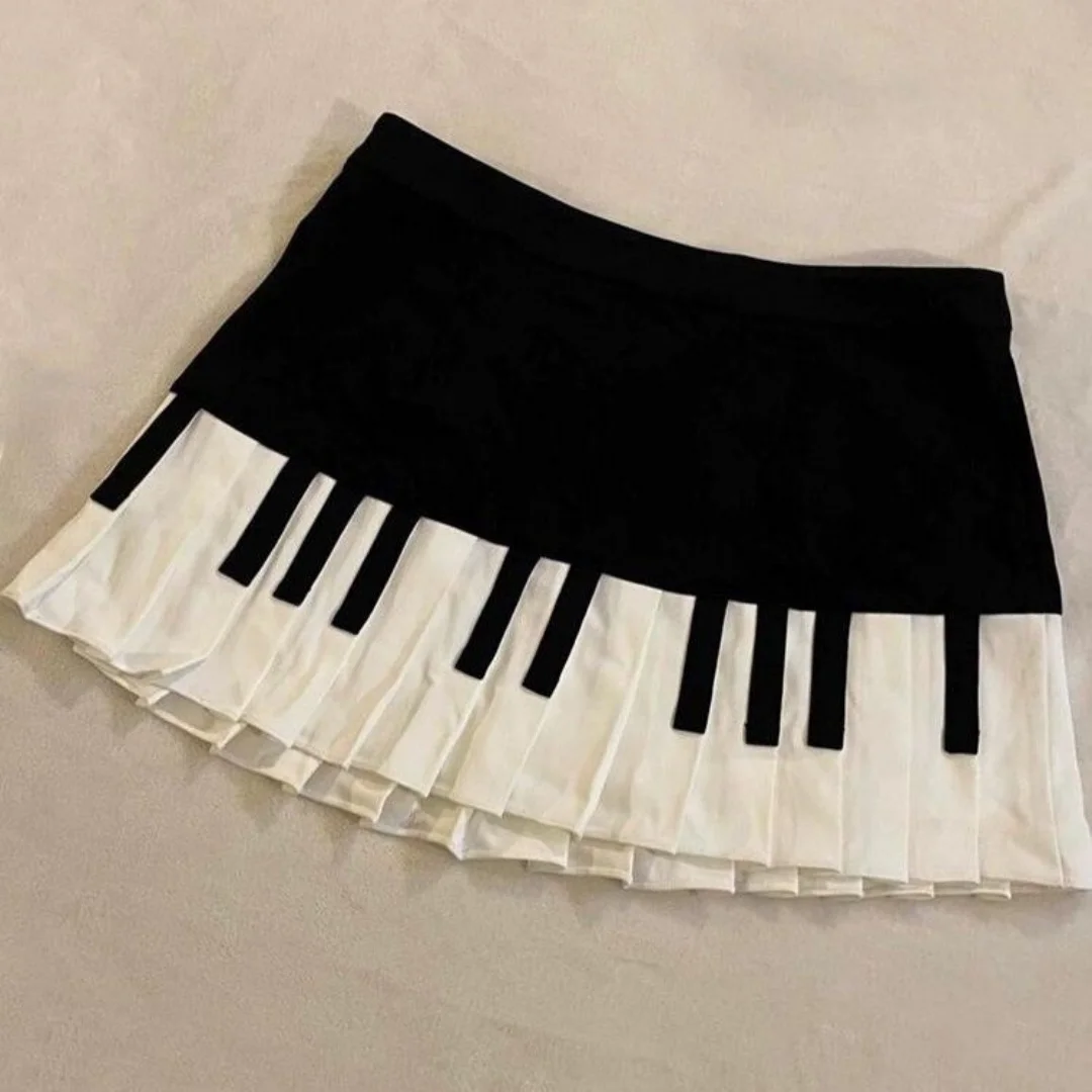 Japanese Y2k Cute Ruffled Plaid Skirt Subculture White Lace Cake Skirts Preppy Casual New Women Princess Puffy Skirts Mini Skirt - Image 6