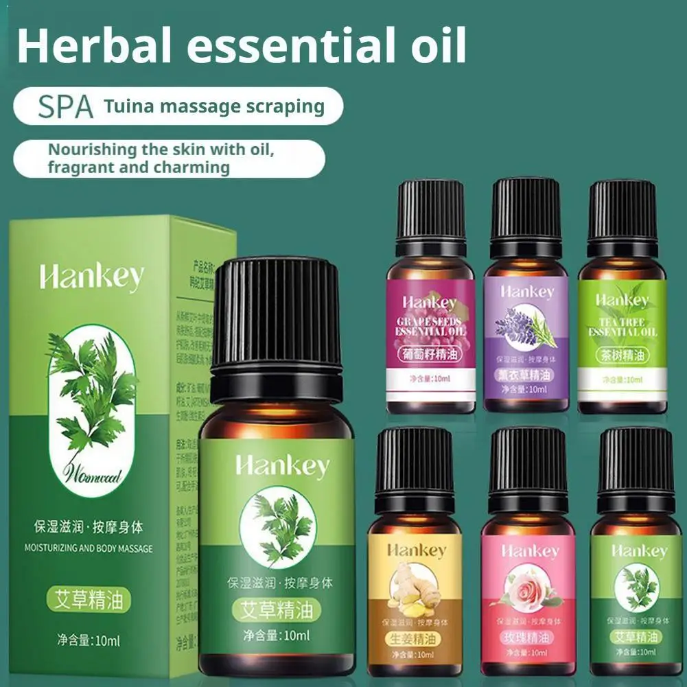 Natural Plant Extract Massage Oil Moisturizing Body Skin Smoothing Soft Stress Relief Muscle Sore Help Sleep Promotes Relax