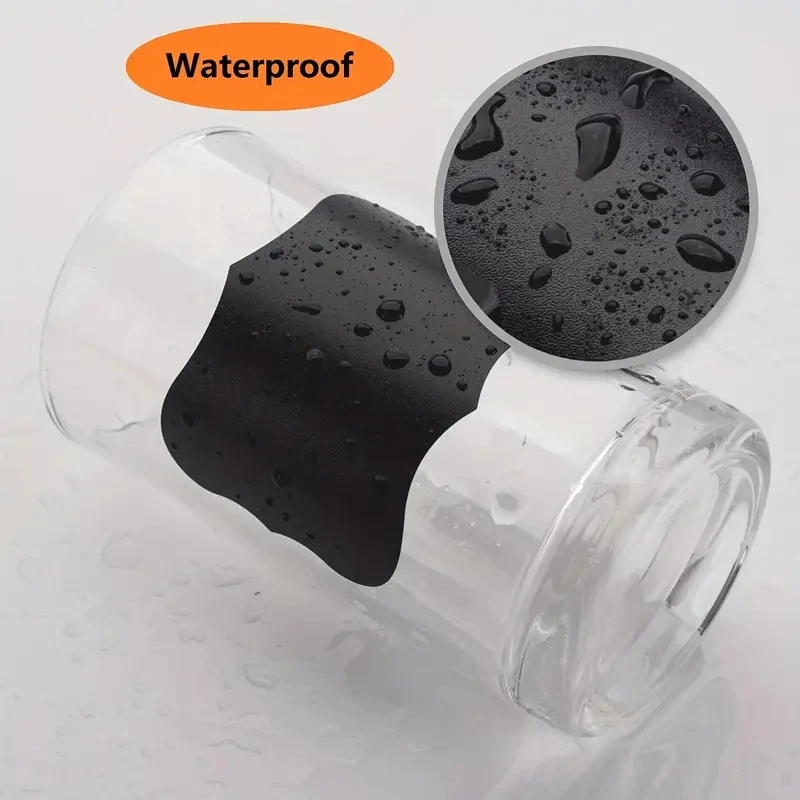 120 Pcs 1 Roll Removable Spice Sticker with Erasable Pen Waterproof Label Sticker Home Kitchen Decoration Jar Bottle Tag Sticker - Image 3