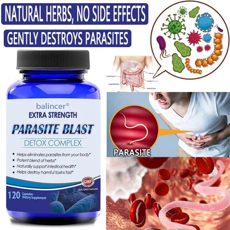 Balincer - Parasite Blaster Detox Complex - Rich in Cranberry, Zinc, and Garlic To Support Gut Health, Immunity & Antibacterial - Image 2