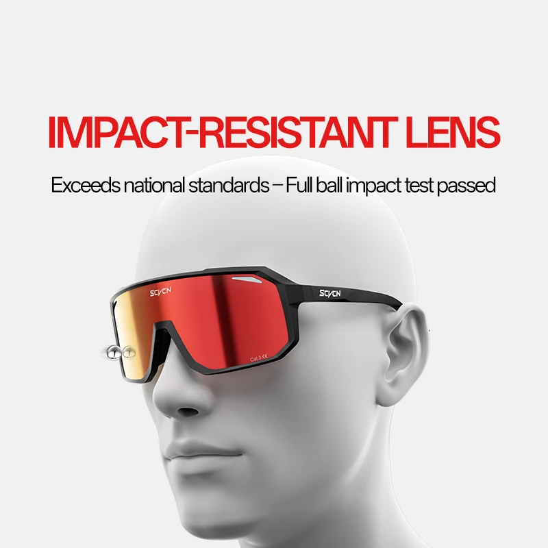 5PACK SCVCN Outdoor Photochromic Cycling Sunglasses MTB Bike Cycling Goggles Men Women Bicycle Sports Hiking Eyewear UV400 Pickleball - Image 8