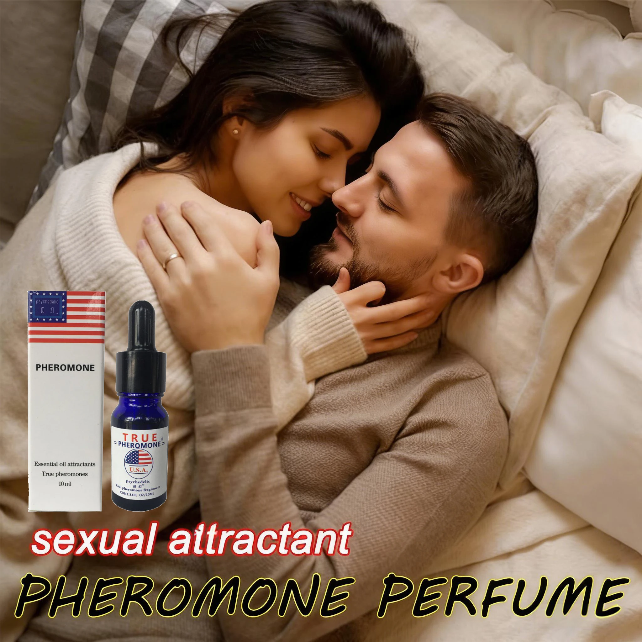 Temptation Pheromone Perfume Attracts the Opposite Sex Charming Fragrance Dating Flirting Perfume Long-lasting Body Spray