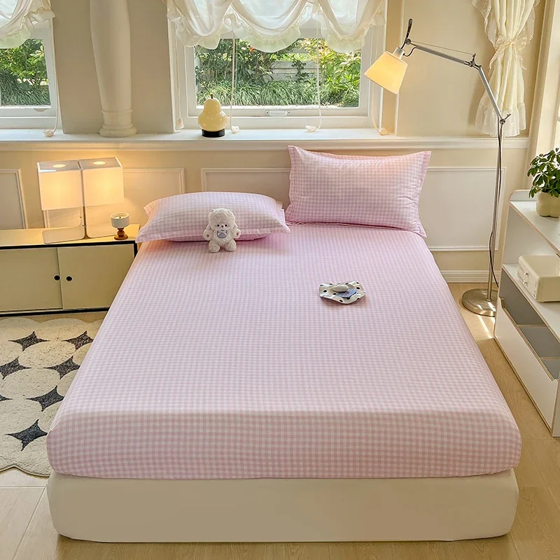 New Fitted Sheet with Elastic Bands Non Slip Adjustable Mattress Cover for Double King Queen Bed 150x200 180x200 220x200cm - Image 5