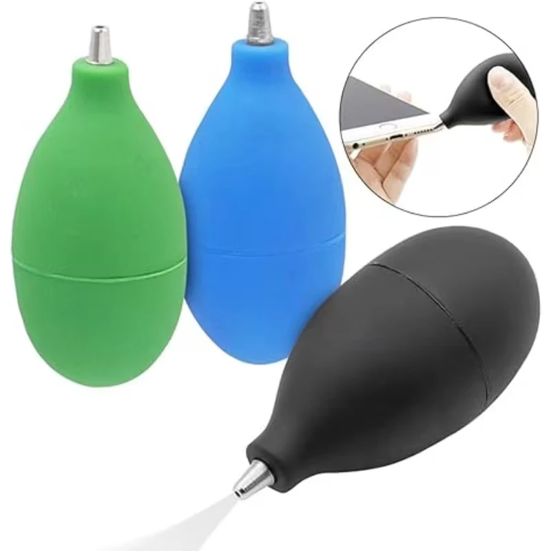 Portable Rubber Air Blower with Squeeze Nozzle – Dust Removal and Cleaning Tool for Mobile Phones and Camera Lenses