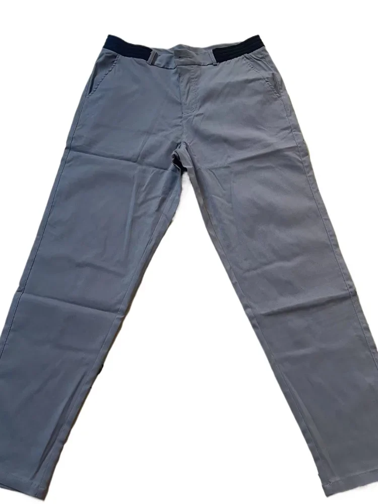 Active Chinos Comfortable Men Long Pants Stylish Slim Fit Ankle Length Casual Soft Breathable Fabric Mid Waist Commuting Wear - Image 5