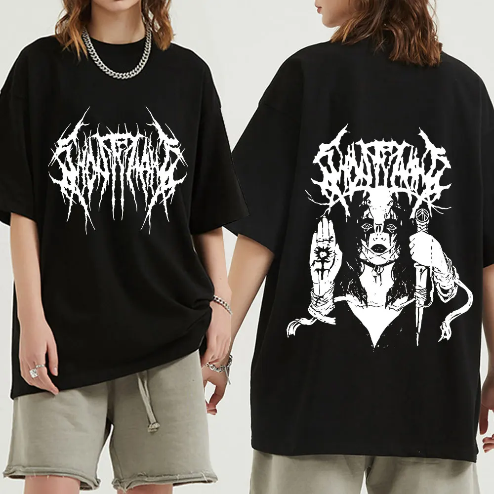 Ghostemane Graphic Print T Shirt Fashion Hip Hop Metal Rock Gothic T Shirt Streetwear Plus Size T Shirt Women - Image 4