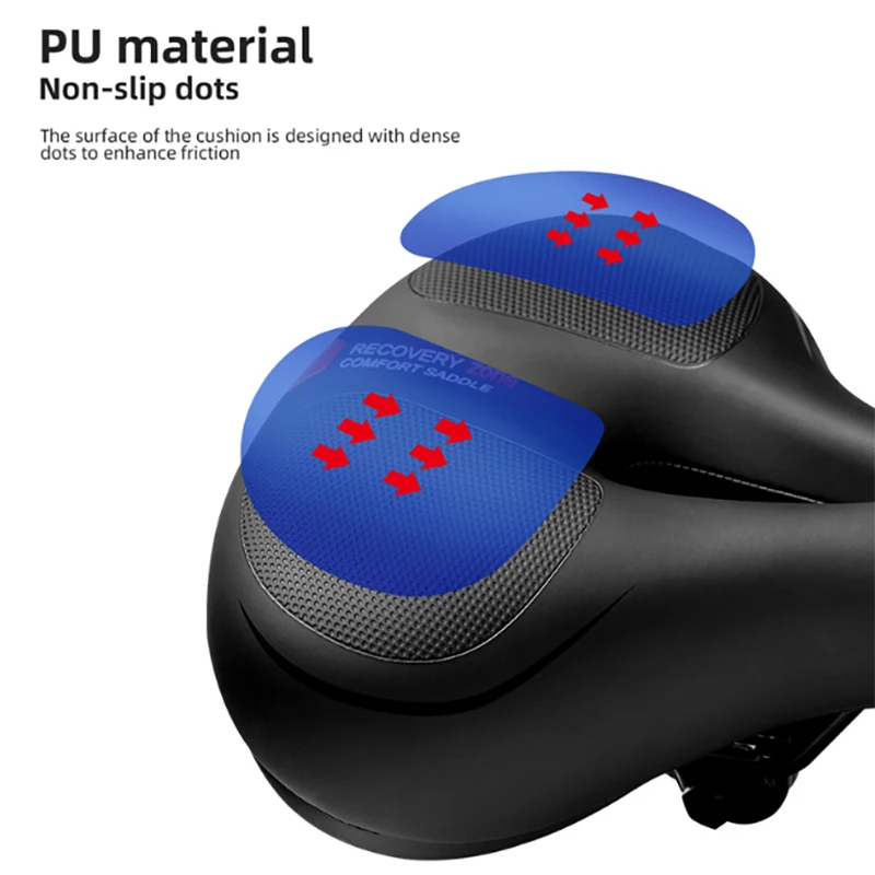 ROCKBROS Bicycle Saddle Cycling Race Seat Saddle Rainproof Shock Absorption Soft Sponge Saddle Seat MTB Road Bike Accessories - Image 8